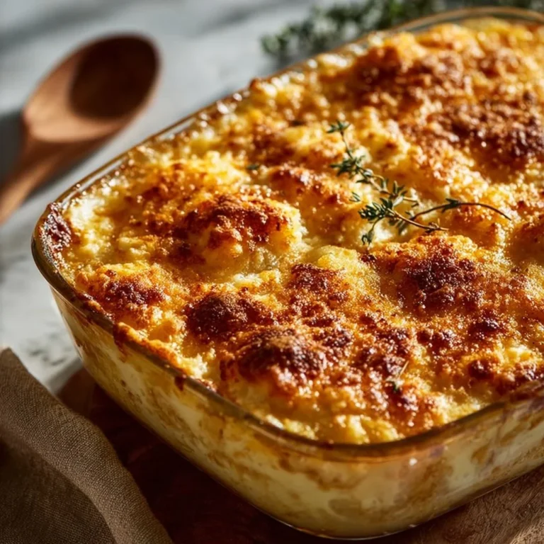 Delicious 5-ingredient casserole inspired by Dolly Parton's recipe.