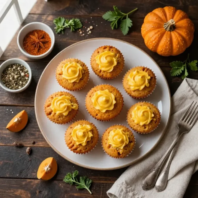 Pumpkin Cream Cheese Muffins