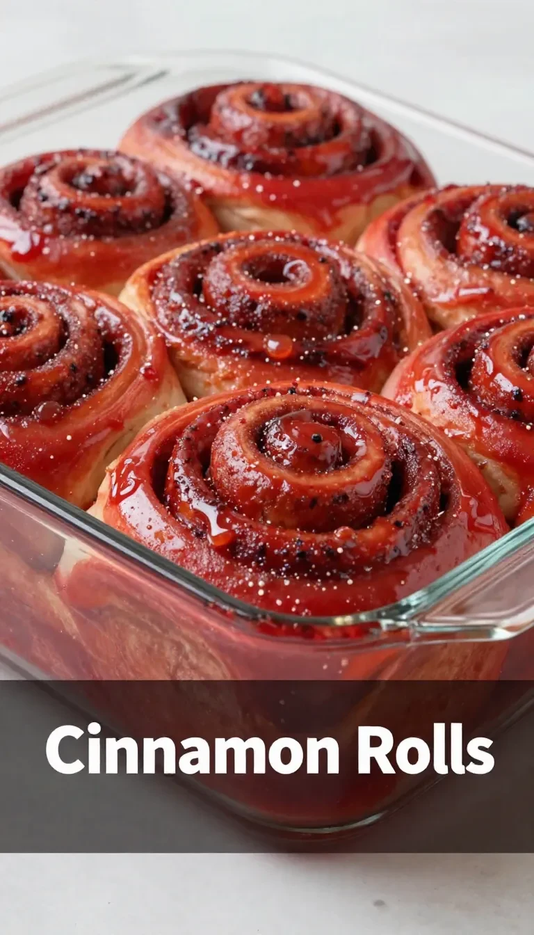 A table filled with Halloween-themed potluck dishes suitable for work gatherings.